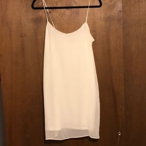White ASOS dress